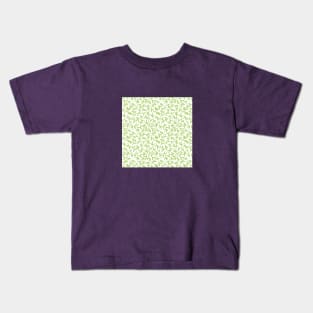 Bamboo Leaves- green Kids T-Shirt